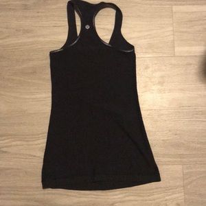 Lululemon racer back Black workout tank
